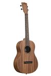 Kala Brand Music Co. Teak Collection, 4-String Ukulele, Natural, Baritone (KA B)