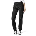 WonderWink Women's Medical Scrubs Pants, Black, Small Tall