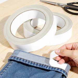 Hoacm Hem Tape for Pants, 2PCS, 1 Inch X 40FT Double Sided Fabric Tape
