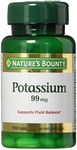 Nature's Bounty Potassium Gluconate 99mg, 100 Caplets