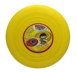 Neoinsta Big Frisbee | Flying Discs | Saucer | Skimmer for Kids, Adults, and Dogs Perfect for Indoor/Outdoor Sports Games Made with Unbreakable Soft Flexible (Yellow)