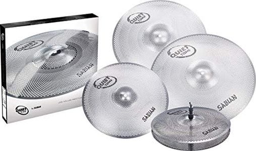 SABIAN Quiet Tone Practice Cymbals Set Qtpc504