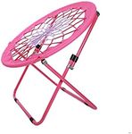 CAMP SOLUTIONS Ultimate Comfort Bungee Chair - Versatile Bunjo Chair with Fun Bouncy Design - Circle Web Chair for Relaxation and Fun - Foldable Trampoline Spider Chair