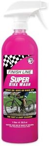 Finish Line Super Bike Wash Bicycle Cleaner, 1 Liter (33.8-Ounce) Spray Bottle