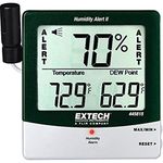 Extech Instruments 445815 Big Digit Humidity Alert,White