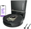 Shark AV2501AE AI Robot Vacuum with XL HEPA Self-Empty Base, Bagless, 60-Day Capacity, LIDAR Navigation, Perfect for Pet Hair, Compatible with Alexa, Wi-Fi Connected, Carpet & Hard Floor, Black