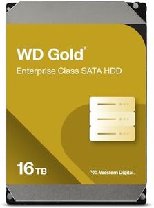 WD 3.5" Gold Enterprise Class Internal SATA Hard Drive, 16TB