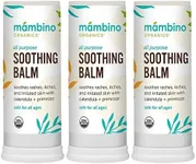 All Purpose Soothing Balm – Organic, Egyptian Calendula & Evening Primrose – Itch Relief for Bug Bites, Daiper Rash, Irritated Skin – Cruelty-Free Skin Care by Mambino Organics, 3-Pack 0.63 fl oz