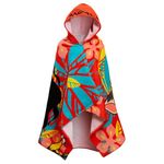 Disney Moana Hooded Towel 100% Cotton Girls Poncho Kids Beach Towel Bath Towel Princess Swimming Wrap Changing Robe