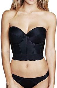 Dominique Women's Noemi Strapless Backless Bra-Blk36F Black