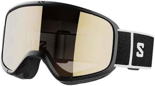 Salomon Aksium 2.0 Access Unisex Goggles Ski Snowboard Freeride, Black Gold