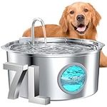 Dog Water Fountain for Large Dogs: 