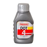 Waxpol DOT 4 Premium Brake & Clutch Fluid 250ML (For Disc & Drum Brake including ABS System,Hydraulic Clutch System)(Set of 24)