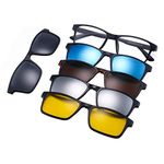 Magnetic Polarized Clip On Sunglasses