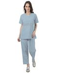 Cambia Scrub Suits OT Dress for Doctors Women/Female (L, Grey)