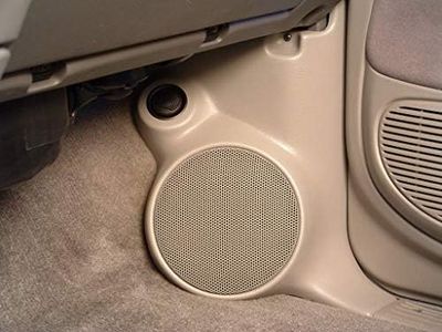 Q Logic Q Forms 6.5" Kick Panel Component Speaker Enclosures Compatible with Toyota Tundra