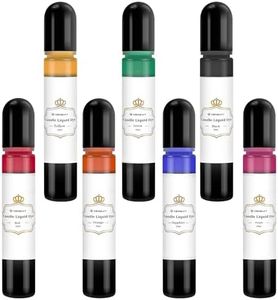 YRYM HT Candle Dye - 16 Popular Colors Candle Making Liquid Dye for Candle Making - Candle Color Dye for Candle Making, Safe and Natural