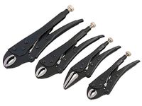 Neilsen ct0980 4 Piece Locking MOLE Grip Pliers, Black