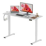 SANODESK 120 * 60 Electric Standing Desk Height Adjustable Standing Desk Sit Stand Desk Adjustable Desk Stand Up Desk for Home Office