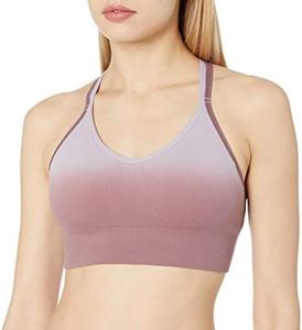 C9 Champion Women's Seamless Dip Dye Cami Bra, Smoked Lilac/Purple Thistle, M