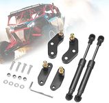 Kemimoto X3 Door Opener Kits Door Shocks Struts Compatible with 2017-2022 Can Am Maverick X3 and X3 Max Front and Rear Doors, Black