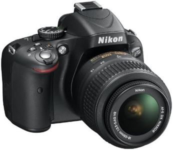 Nikon D5100 Appareil photo numérique Reflex 16.2 Kit Objectif VR 18-55 mm Noir