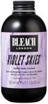 Bleach London Violet Skies Colour - Semi-Permanent Hair Colour, Bright True Pink, Vegan, Cruelty Free, Vibrant Temporary Hair Colour Cream, 150 ml