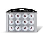 Team Golf NCAA South Carolina Gamecocks Dozen Regulation Size Balls, 12 Pack, Full Color Durable Team Imprint