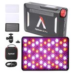 Aputure MC PRO,RGBWW 5W LED On Camera Light 2,000-10,000k CRI 96+ TLCI 96+ CQS 95+,Magnet Adsorption Function,App Control Upgrade Version of Aputure MC