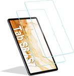 TECHSHIELD® Pack of 2 Tempered Glass Screen Protector Compatible With Samsung Galaxy tab S7/Tab S8 11 inch (2020/2022)(SM-T870/SM-T875/SM-X700/SM-X706)