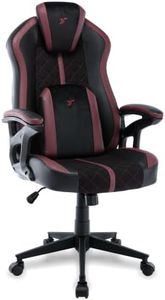 TTRacing Duo V4 Pro Gaming Chair Ergonomic Home Office Chair Study Chair with Headrest Minimalist Design (Red)