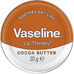 Vaseline Lip Theraphy COCOA LIPS with Cocoa butter 20g Retro Tin, Transparent