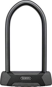 ABUS Granit XPlus 540 U-Lock - Bicycle Lock with XPlus Cylinder - ABUS Security Level 15 - Black/Grey - 300 mm Shackle Height