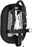 xdeep ZEOS Standard Single Tank Scuba Diving BCD (28lbs / 13kg Lift Wing, Stainless Steel Backplate - No Weight Pockets)