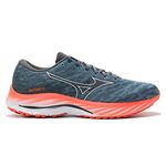 Mizuno Men's Wave Rider 26 Road Running Shoe, Provincial Blue/Nimbus Cloud/Soleil, 10 UK