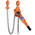 tonchean Chian Hoist 1.5 Ton Manual Chain Block Hoist Come Along 6M/20FT Lift Lever Block Ratchet Chain Hoist 3307LBS Heavy Duty Block Chain Hoist Lift Puller with Hook for Warehouse Garages