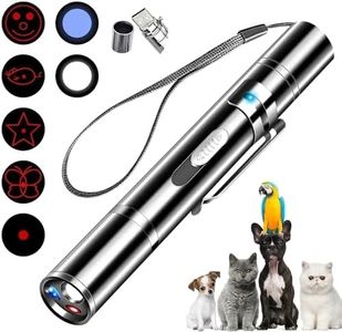 4G-kitty Cat Pointer Toy,Pet Training Exercise Chaser Tool,4 in 1 Function Red Light Pointer and LED Flashlight,Rechargeable Interactive Pet Toys for Indoor Cat Dog