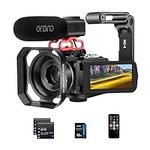 ORDRO 4K Video Camera Camcorder 10X