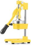 SOGA Commercial Manual Juicer Hand Press Juice Extractor Squeezer Orange Citrus Yellow