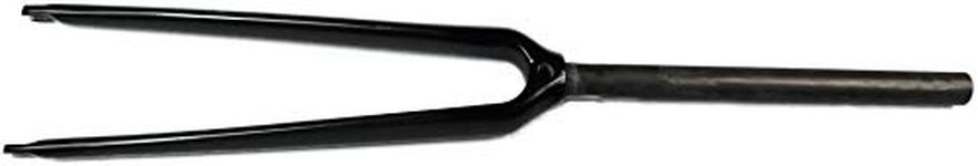 roadkey Road Bike Fork 1" Fork Straight Tube Black 3K Gloss Full Carbon Fibre Forks 700C Bicycle Carbon Fork (Black 3k Gloss)