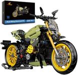 JMBricklayer Technic V4 Motorcycle 