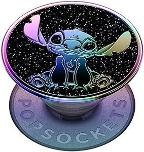 PopSockets Phone Grip with Expanding Kickstand, PopSockets for Phone, Disney - Oil Slick Stitch