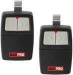 Two GDR PRO for Universal Garage Door Opener Remote for Clicker Liftmaster Chamberlain Genie Linear 375LM 375UT KLIK1U