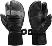 KUTOOK Ski Mittens Three Fingers Th