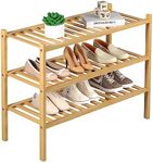 ROMGUAR CRAFT 3 Tier Bamboo Shoe Ra