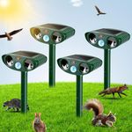 Thoveneth 4 Pack Ultrasonic Animal 