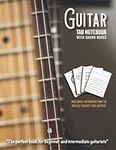 Guitar TAB Book with Chord Boxes: Includes introduction to music theory for guitar with explanations, diagrams, chord charts and TAB notation guide with 112 blank tablature manuscript pages ideal for beginner or intermediate acoustic & electric guitarists