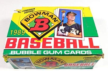 1989 Bowman Baseball Box (36 Packs) Possible Sheffield Griffey Martinez Rookies