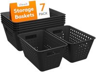 Lifewit Plastic Storage Basket, 7 P