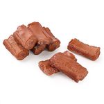 Hanycon 8PCS Artificial Pork Rib Fake Grilled Rib Meat Display Food for Home Kitchen Table Photo Props Party Decoration